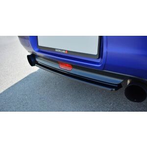 Maxton Design Mittlerer Heckdiffusor Ansatz für HONDA S2000 schwarz Hochglanz
