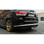 Maxton Design Mittlerer Heckdiffusor Ansatz für Jeep Grand Cherokee WK2 Summit Facelift DTM LOOK schwarz Hochglanz