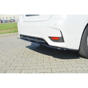 Maxton Design Mittlerer Heckdiffusor Ansatz für Lexus CT Mk1 Facelift  schwarz Hochglanz