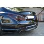 Maxton Design Mittlerer Heckdiffusor Ansatz für MERCEDES CLS C218 DTM LOOK AMG LINE schwarz Hochglanz