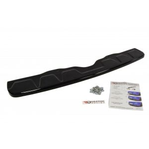 Maxton Design Mittlerer Heckdiffusor Ansatz für SUBARU WRX STI schwarz Hochglanz