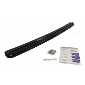 Maxton Design Mittlerer Heckdiffusor Ansatz für TOYOTA CELICA T23 vor Facelift schwarz Hochglanz
