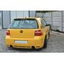 Maxton Design Mittlerer Heckdiffusor Ansatz für VW GOLF 4 R32 schwarz Hochglanz