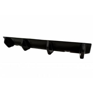 Maxton Design Mittlerer Heckdiffusor Ansatz für VW GOLF 7 R Facelift schwarz Hochglanz