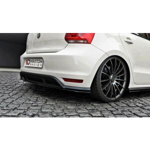 Maxton Design Heckdiffusor Ansatz für POLO MK5 GTI...