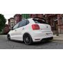 Maxton Design Heckdiffusor Ansatz für VW POLO MK5 GTI Facelift DTM LOOK schwarz Hochglanz