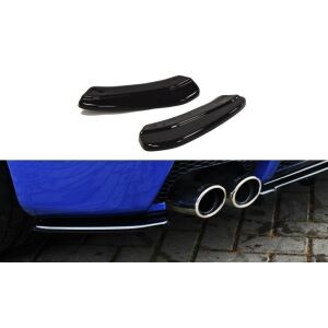 Maxton Design Heck Ansatz Flaps Diffusor für ALFA ROMEO 147 GTA schwarz Hochglanz