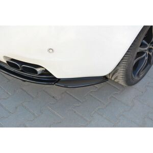 Maxton Design Heck Ansatz Flaps Diffusor für Alfa Romeo Brera schwarz Hochglanz