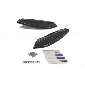 Maxton Design Heck Ansatz Flaps Diffusor für Alfa Romeo Brera schwarz Hochglanz