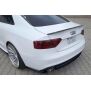 Maxton Design Heck Ansatz Flaps Diffusor für AUDI A5 S-LINE Facelift schwarz Hochglanz