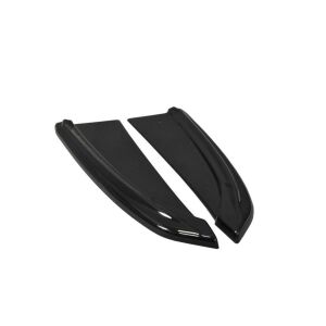 Maxton Design Heck Ansatz Flaps Diffusor für Audi A8 D4 schwarz Hochglanz