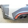 Maxton Design Heck Ansatz Flaps Diffusor für Audi RS6 C7 / C7 FL schwarz Hochglanz