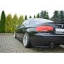 Maxton Design Heck Ansatz Flaps Diffusor für BMW 3er E92 M Paket FACELIFT schwarz Hochglanz