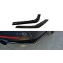 Maxton Design Heck Ansatz Flaps Diffusor für BMW 4er F32 M Paket schwarz Hochglanz