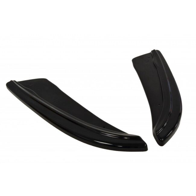 Maxton Design Heck Ansatz Flaps Diffusor für BMW 5er GT F07 schwarz Hochglanz