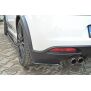 Maxton Design Heck Ansatz Flaps Diffusor für FIAT GRANDE PUNTO ABARTH schwarz Hochglanz