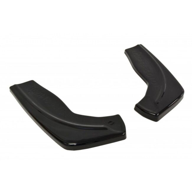 Maxton Design Heck Ansatz Flaps Diffusor V.1 / V1 für Ford Focus ST Mk2 FL schwarz Hochglanz