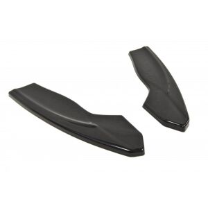 Maxton Design Heck Ansatz Flaps Diffusor V.2 / V2 für Ford Focus ST Mk2 FL schwarz Hochglanz