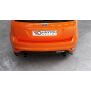 Maxton Design Heck Ansatz Flaps Diffusor V.2 / V2 für Ford Focus ST Mk2 FL schwarz Hochglanz
