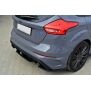 Maxton Design Heck Ansatz Flaps Diffusor für Ford Focus RS Mk3 schwarz Hochglanz