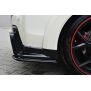 Maxton Design Heck Ansatz Flaps Diffusor für HONDA CIVIC IX TYPE R schwarz Hochglanz