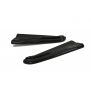 Maxton Design Heck Ansatz Flaps Diffusor für JAGUAR XF X250 SPORTBRAKE schwarz Hochglanz