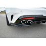 Maxton Design Heck Ansatz Flaps Diffusor für KIA STINGER GT schwarz Hochglanz