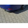 Maxton Design Heck Ansatz Flaps Diffusor für Lexus GS Mk4 Facelift H schwarz Hochglanz