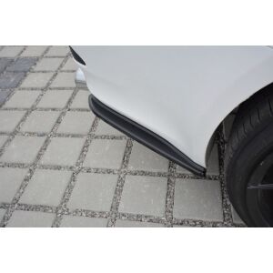 Maxton Design Heck Ansatz Flaps Diffusor für Lexus IS Mk2 schwarz Hochglanz
