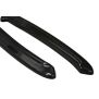 Maxton Design Heck Ansatz Flaps Diffusor für Lexus IS Mk3 Facelift T schwarz Hochglanz