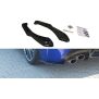 Maxton Design Heck Ansatz Flaps Diffusor für Lexus RC F schwarz Hochglanz