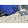 Maxton Design Heck Ansatz Flaps Diffusor für Lexus RC F schwarz Hochglanz