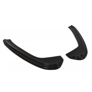 Maxton Design Heck Ansatz Flaps Diffusor für MASERATI GRANTURISMO 2007-2011 schwarz Hochglanz