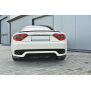 Maxton Design Heck Ansatz Flaps Diffusor für MASERATI GRANTURISMO 2007-2011 schwarz Hochglanz