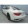Maxton Design Heck Ansatz Flaps Diffusor für MASERATI GRANTURISMO 2007-2011 schwarz Hochglanz