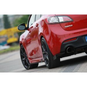 Maxton Design Heck Ansatz Flaps Diffusor für MAZDA 3 MK2 MPS