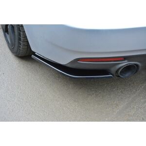 Maxton Design Heck Ansatz Flaps Diffusor für Mazda 6 Mk1 MPS schwarz Hochglanz