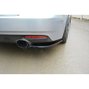 Maxton Design Heck Ansatz Flaps Diffusor für Mazda 6 Mk1 MPS schwarz Hochglanz