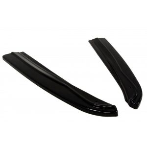 Maxton Design Heck Ansatz Flaps Diffusor für MERCEDES CLS C218 AMG LINE schwarz Hochglanz