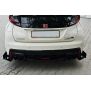 Maxton Design SPORT Heck Ansatz Flaps Diffusor für HONDA CIVIC IX TYPE R