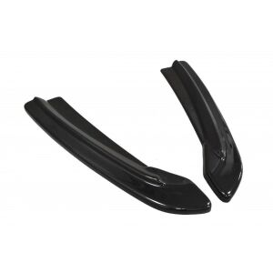 Maxton Design Heck Ansatz Flaps Diffusor für Skoda Superb Mk3 Hatchback / Kombi schwarz Hochglanz