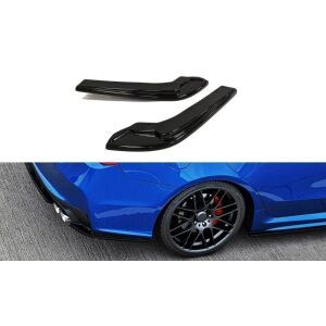 Maxton Design Heck Ansatz Flaps Diffusor für SUBARU WRX STI schwarz Hochglanz