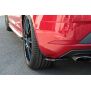 Maxton Design Heck Ansatz Flaps Diffusor V.1 / V1 für Seat Leon Cupra Mk3 FL Hatchback schwarz Hochglanz