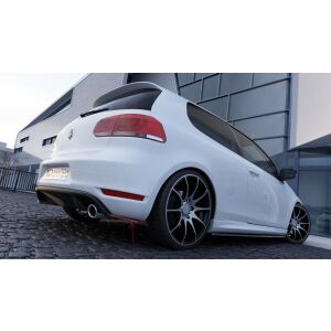 Maxton Design Heck Ansatz Flaps Diffusor für VW GOLF...