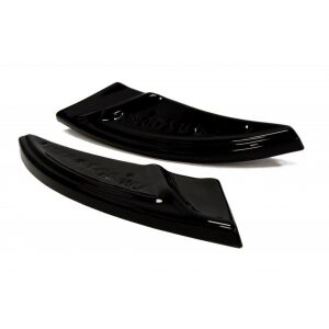 Maxton Design Heck Ansatz Flaps Diffusor V.1 / V1 für VW Golf 7 R / R-Line  schwarz Hochglanz