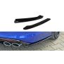 Maxton Design Heck Ansatz Flaps Diffusor für VW GOLF 7 R VARIANT schwarz Hochglanz