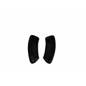 Maxton Design Heck Ansatz Flaps Diffusor für VW Golf 7 R / R-Line Facelift schwarz Hochglanz