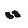 Maxton Design Heck Ansatz Flaps Diffusor für VW Golf 7 R / R-Line Facelift schwarz Hochglanz