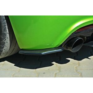 Maxton Design Heck Ansatz Flaps Diffusor für VW SCIROCCO R schwarz Hochglanz