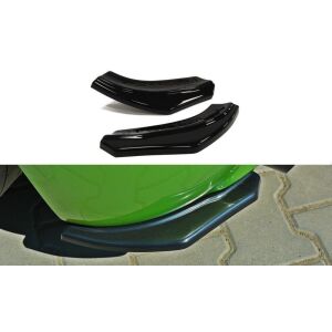 Maxton Design Heck Ansatz Flaps Diffusor für VW SCIROCCO R schwarz Hochglanz